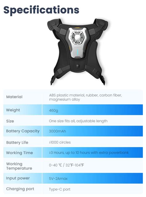 Ucoolity Wearable Air Conditioner Cooling Vest Crowdfundnews