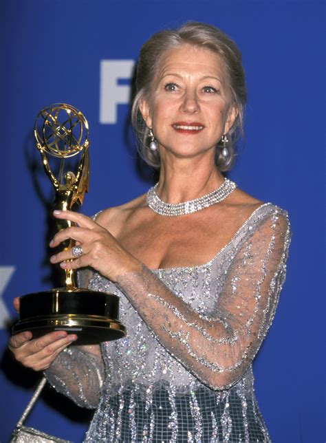 51st Annual Emmy Awards In Los Angeles 1999 Helen Mirren Photo