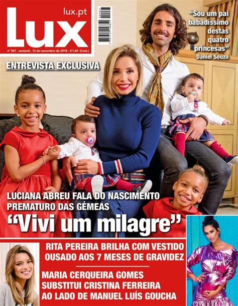 Entrevista Exclusiva Luciana Abreu Fala Do Nascimento Prematuro Das