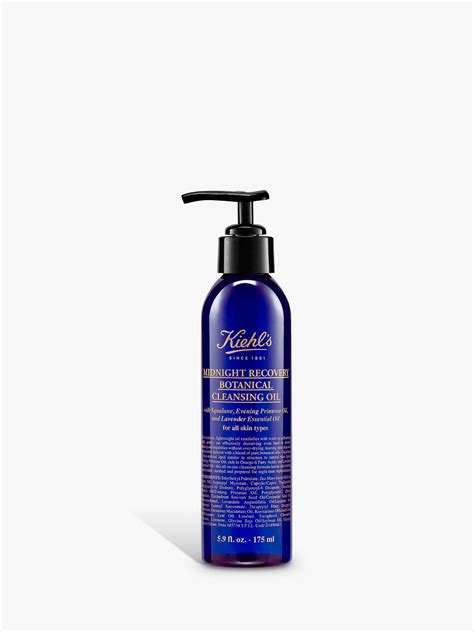 Kiehls Midnight Recovery Botanical Cleansing Oil 175ml At John Lewis