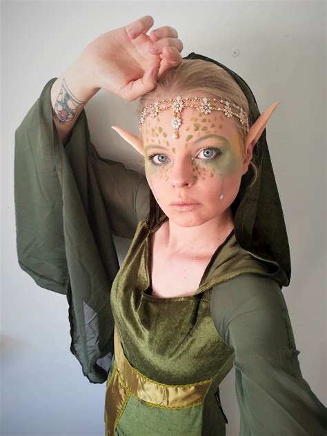 Castlefest Costume And Makeup Test Forest Elf Ko Fi ️ Where Creators Get Support From Fans