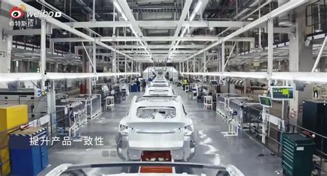 Tesla Shares Video Of Model Y Production At Giga Shanghai Drive Tesla
