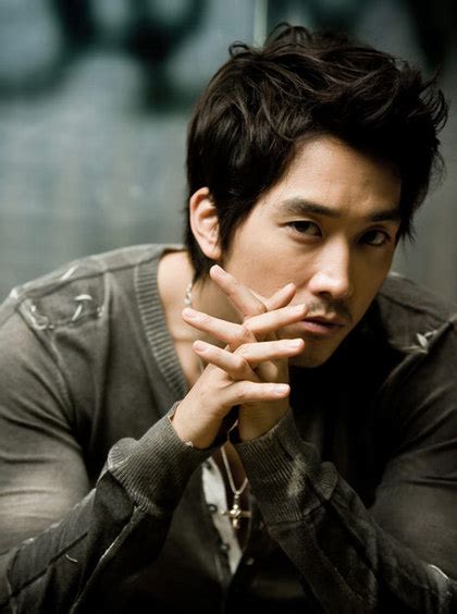 Song started his career as a model in 1995, modeling for the jeans brand storm, and began acting in sitcoms and tv dramas in 1996. Korean Artists: Song Seung-heon Profile