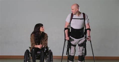 Its An Incredible Breakthrough Mark Pollock Stands On His Own For First Time Since Paralysis