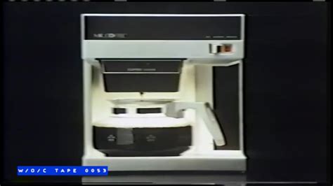 We did not find results for: Mr. Coffee Coffee Maker Commercial Compilation - 1970s ...