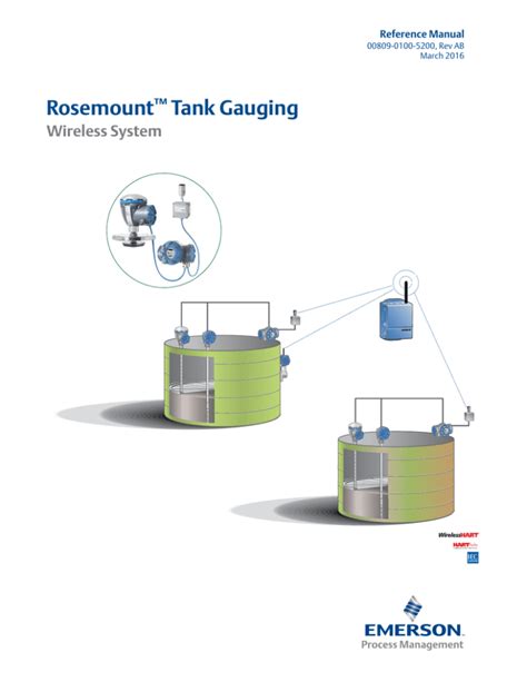 Rosemount Wireless Tank Gauging System Reference Manualzz