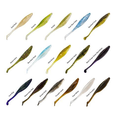 Charlie S Worms Twitchin Shad Scented Soft Bait For Freshwater