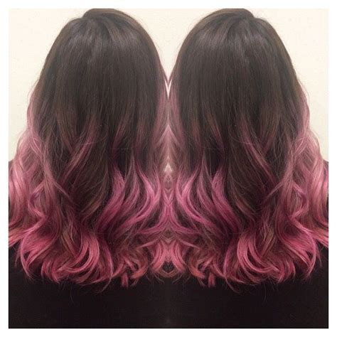 The 25 Best Brown And Pink Hair Ideas On Pinterest Brown Hair Pink