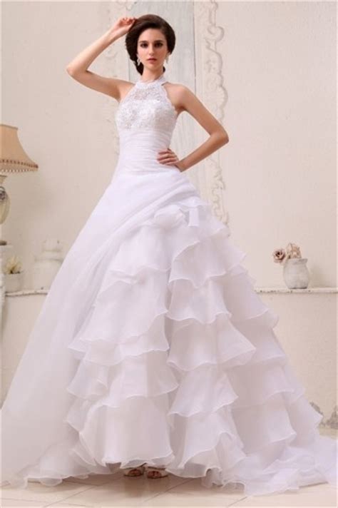 2016 prinzessin stil brautkleider online persun. Robe de mariée longue encolure ras de cou Linge A en ...