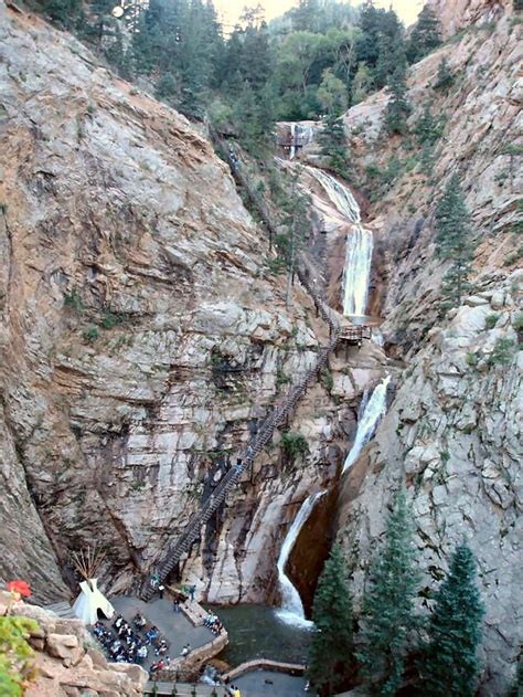 Seven Falls In Colorado Springs One Heck Of A Hike Up 224 Steps To The