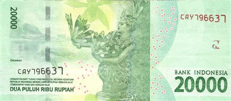 20 000 Rupiah - Indonesia (1949-date) – Numista