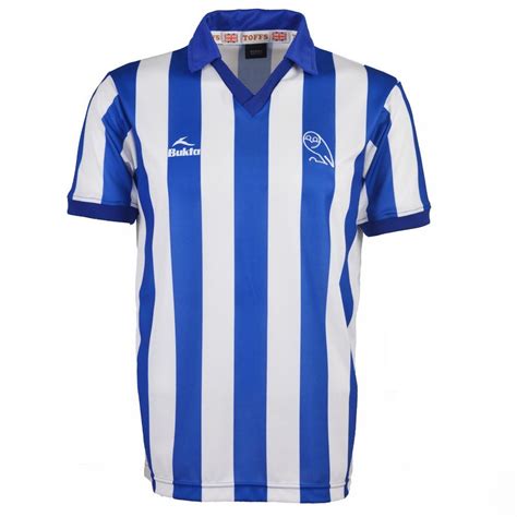 Tomas sivok (bursaspor/türkei), roman hubnik (viktoria pilsen/tschechien), daniel pudil (sheffield wednesday). Sheffield Wednesday Retro Fußball Trikot 1982-1983 ...