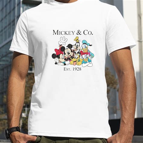 Mickey And Co Est 1928 Retro Mickey And Friends Retro Trip Disney Shirt