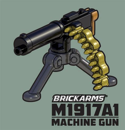 Brickarms® M1917a1 Machine Gun Brickmania Toys