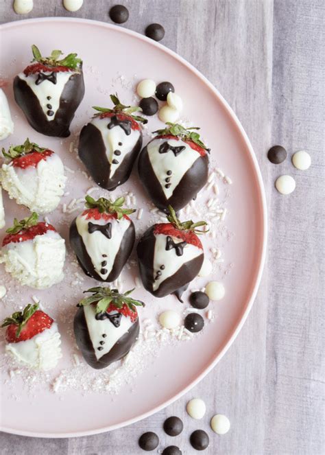 Bride And Groom Chocolate Covered Strawberries The Cards We Drew