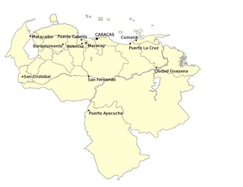 Filevenezuela Map With States Wikipedia
