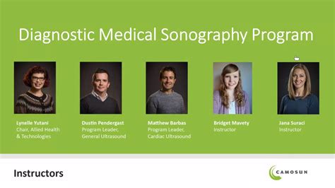 Diagnostic Medical Sonography Program Info Session January 7 2021