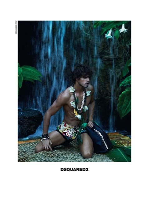 Dsquared2 Springsummer 2014 Campaign Featuring Marlon Teixeira