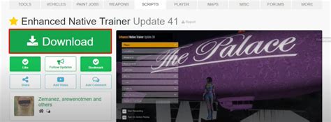 How To Install Enhanced Native Trainer Mod In Gta 5