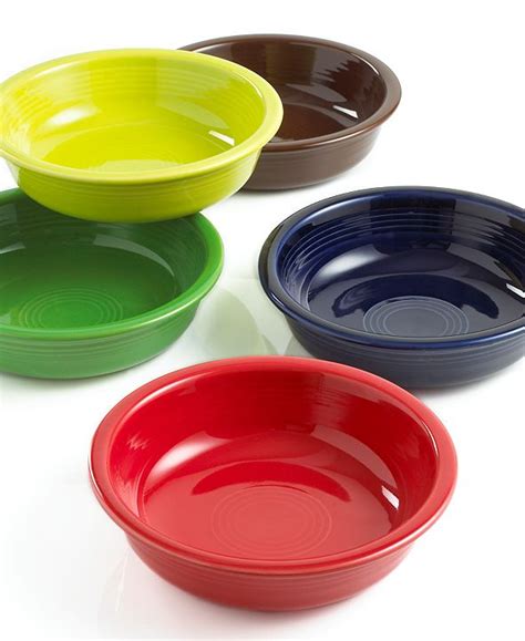 Dinnerware, tableware, place settings, plates, bowls, mugs Fiesta 19-oz. Scarlet Medium Bowl & Reviews - Dinnerware ...