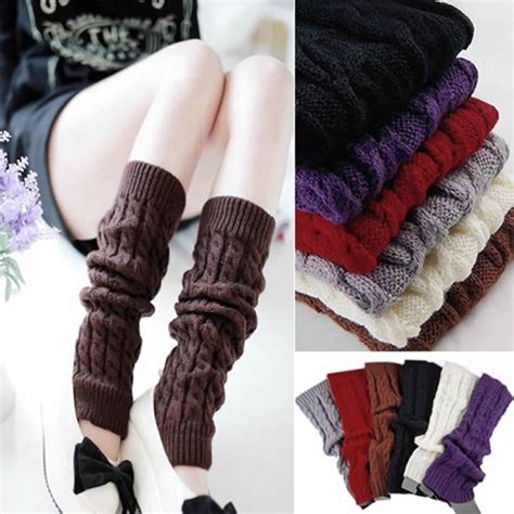 besufy women leg warmers crochet cable knit braided winter leg warmers boot cuffs toppers socks