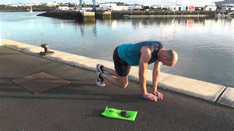 Dynamic Plank Workout Using A Balance Board Youtube