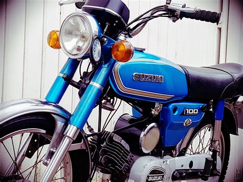 Suzuki A100 2 Stroke Vintage Sold Old Biker World
