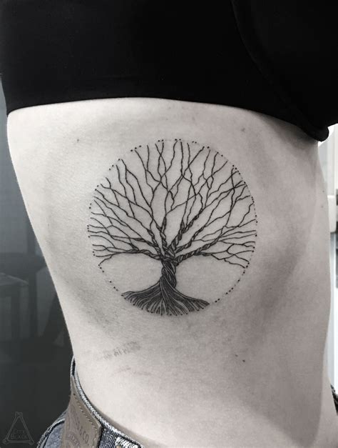 Tree Of Life Tattoo Dotwork Linework Darkartists Tree Of Life