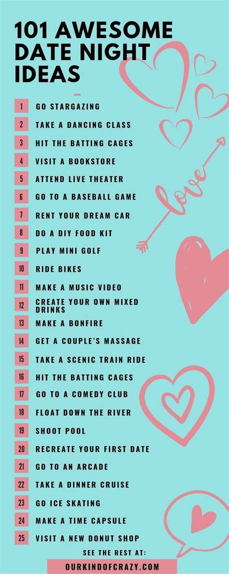 101 awesome date night ideas that aren t dinner and a movie looking for better ideas for fun