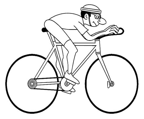 Pro sports printables for kids. Tour the france Coloring Pages