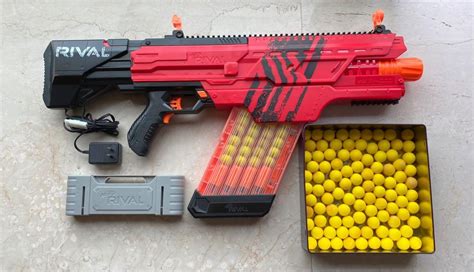 Nerf Rival Khaos Nerf Rival Rechargeable Battery Nerf Rival Balls Hobbies And Toys Toys