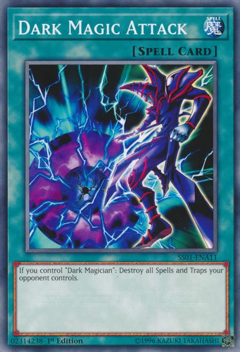 You can the dark magicians is clearly based on the teamwork of yugi's favorite cards. Dark Magic Attack - Yugipedia - Yu-Gi-Oh! wiki