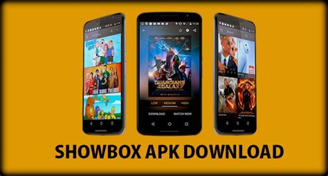 Huge collection of films and tv shows. Download ShowBox APK - Catch Latest Movies & Shows Online ...