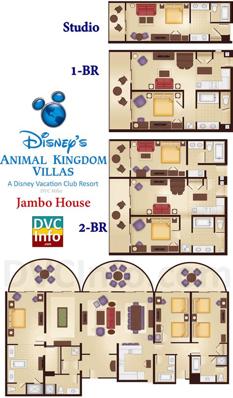 Disneys Animal Kingdom Villas Kidani Village Floor Plan Floorplansclick