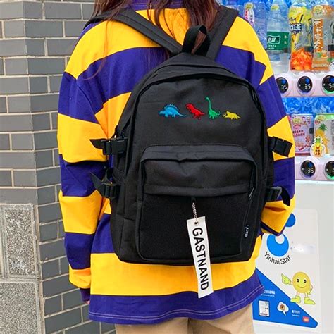 Cute Dinos Backpack From Ocean Kawaii Vintage Backpacks Trendy