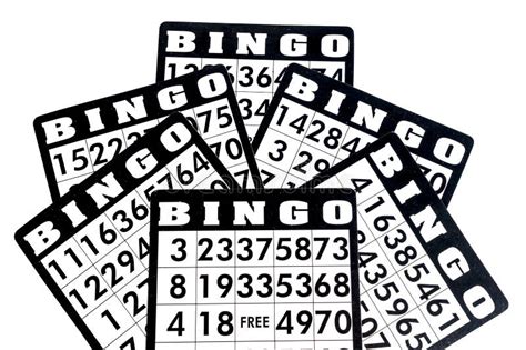 Bingo Cards Stock Image Image Of Bingo Chance Duel 34652321
