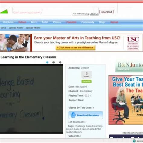 Teachertube Educational Videos For The School Classroom And Home