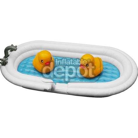 Ducky bathtub duck bubble bath safety tub cover yellow plastic new. Baby Rubber Ducky Bath - Inflatable Depot