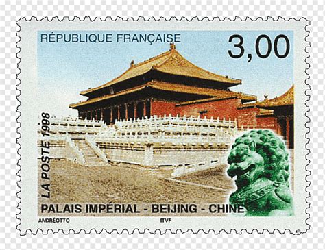 Ciudad Prohibida Arquitectura China Sellos Postales Sitio Histórico