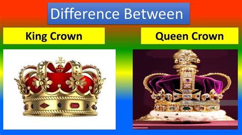 Difference Between King Crown And Queen Crown Youtube