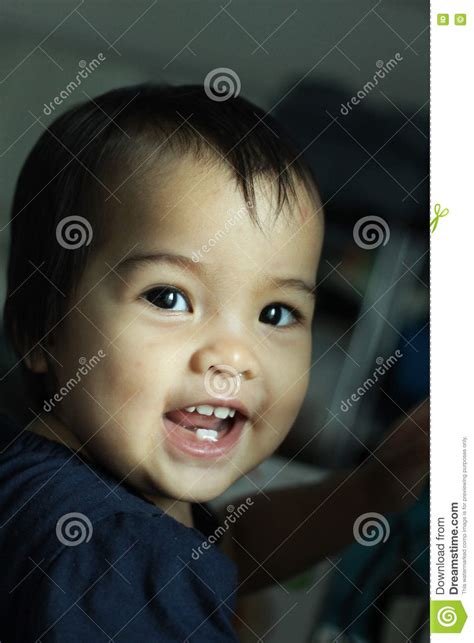 Baby Face Stock Photo Image Of Newborn Baby White 79903678