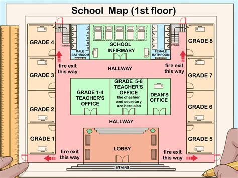 First Floor Layout Plan Of Primary School Dwg File Best Home Design Ideas