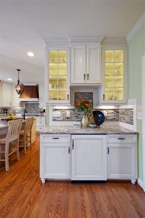 A wide variety of glass kitchen doors options are available to you, such as sliding, folding. Small Kitchen Bar With Glass Door Cabinets | HGTV