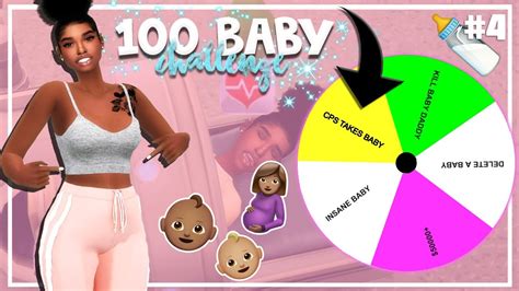 Sims 4 100 Baby Challenge With A Twist 4 First Baby Youtube