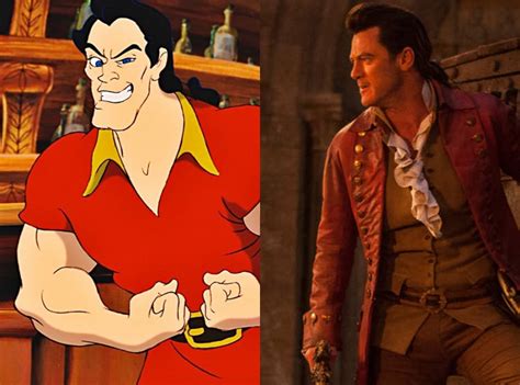 Beauty And The Beast From Animated Disney Vs Live Action Disney E News