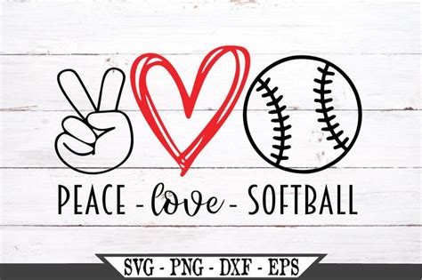 Free Free 253 Peace Love Baseball Svg Free SVG PNG EPS DXF File