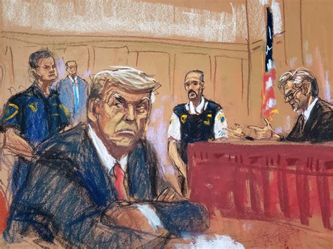 Courtroom Artist Jane Rosenberg On Her Viral Sketch Of Trump Flipboard