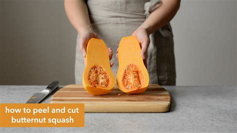 How To Cube Butternut Squash
