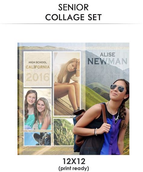 Buy Newman Senior Collage Photoshop Template Online Privateprize