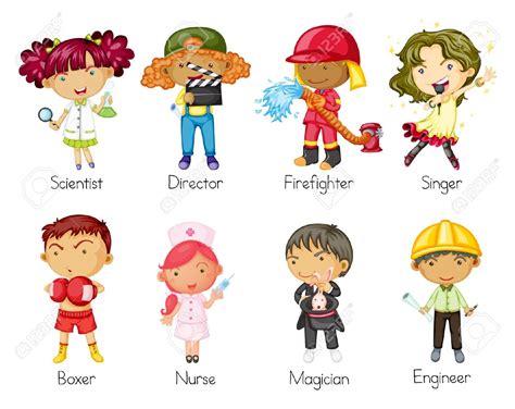 Community Helpers Clipart Job Clipart Professions By